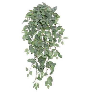 Fittonia Hanging Bush - Artificial floral - hanging artificial greenery ideas